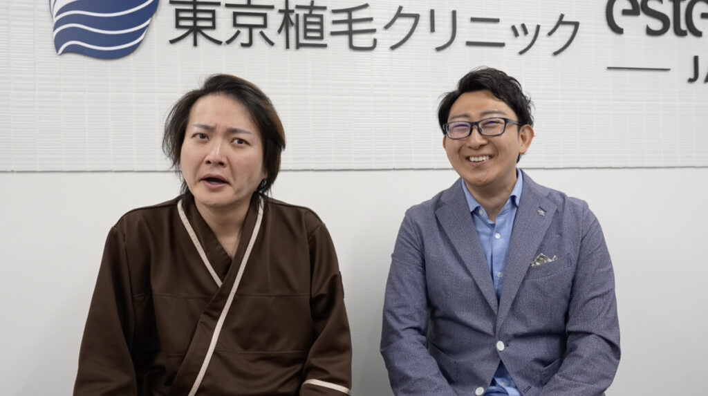 2026年4月21日　林社長2回目の植毛手術実施