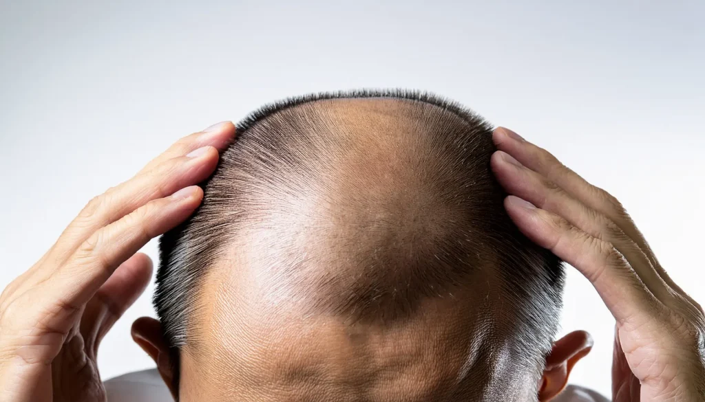 サプリで補えない薄毛｜毛根が失われた状態とは？