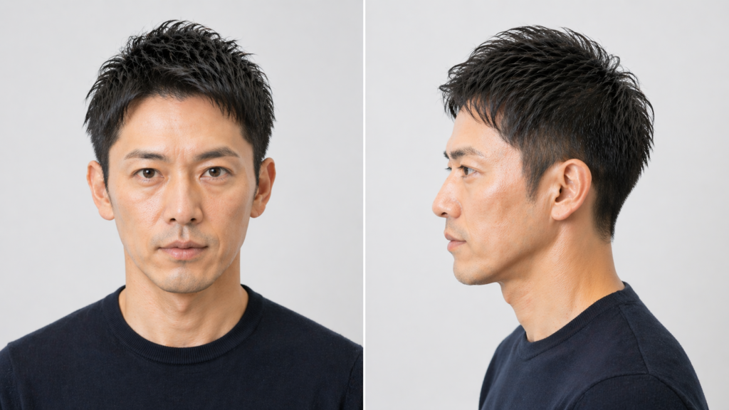 ナチュラルショート｜自然な立ち上がりでボリューム感を演出